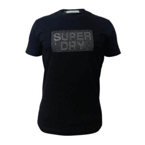 تیشرت مردانه مشکی SUPER DRY