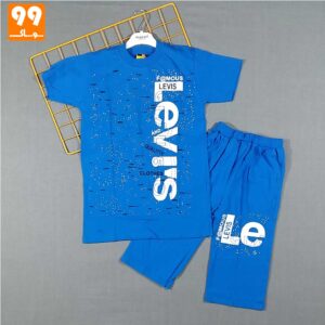 تیشرت و شلوارک پسرانه LEVIS آبی