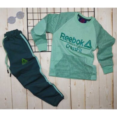 بلوز و شلوار پسرانه REEBOK سبز کد 5558