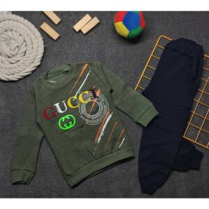 بلوز و شلوار پسرانه GUCCI سبز کد 6461