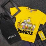 ست پسرانه PEANUTS لیمویی کد 7962