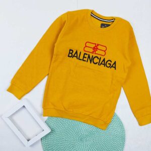 بلوز پسرانه BALENCIAGA خردلی کد 9589