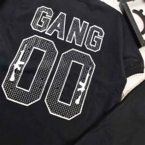 تیشرت مشکی پسرانه GANG00 پشت کد 9427