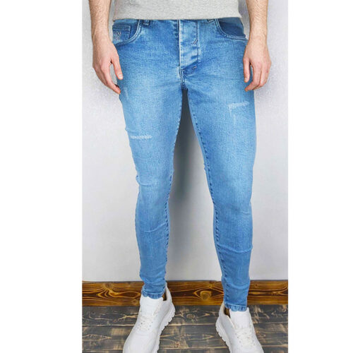 شلوار جین مردانه آبی روشن JACK&JONES کد 30009