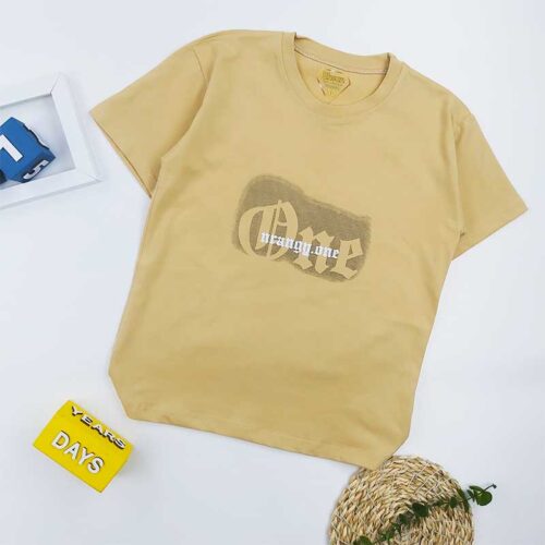 تیشرت پسرانه ORANGE کرم کد 10316