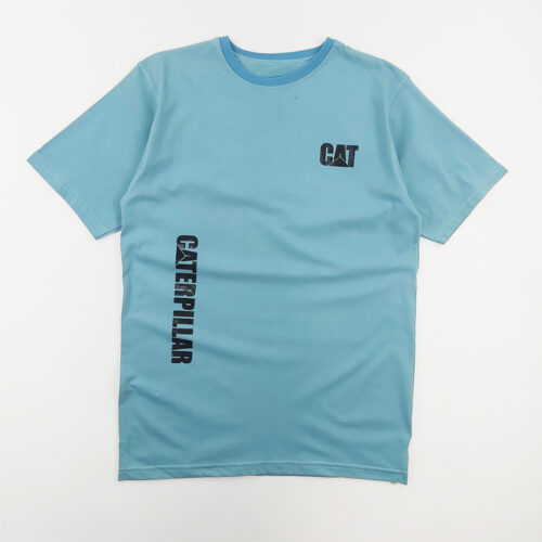 تیشرت مردانه CAT آبی کد 10259