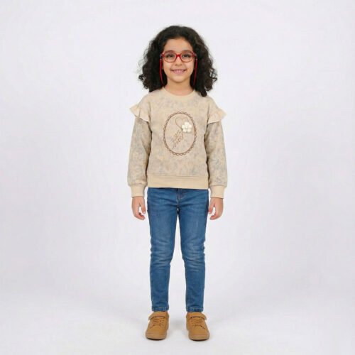 بلوز دخترانه love ژورنال کد 10884