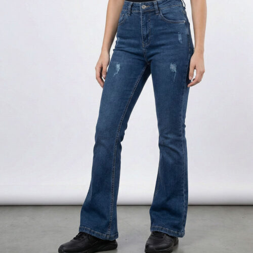 شلوار جین بوتکات آبی زنانه ژرنال کد 7426