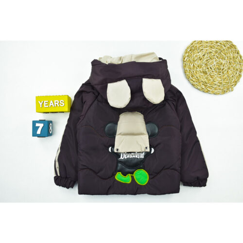 کاپشن میکی موس پسرانه بادمجانی زوم2 کد 11009