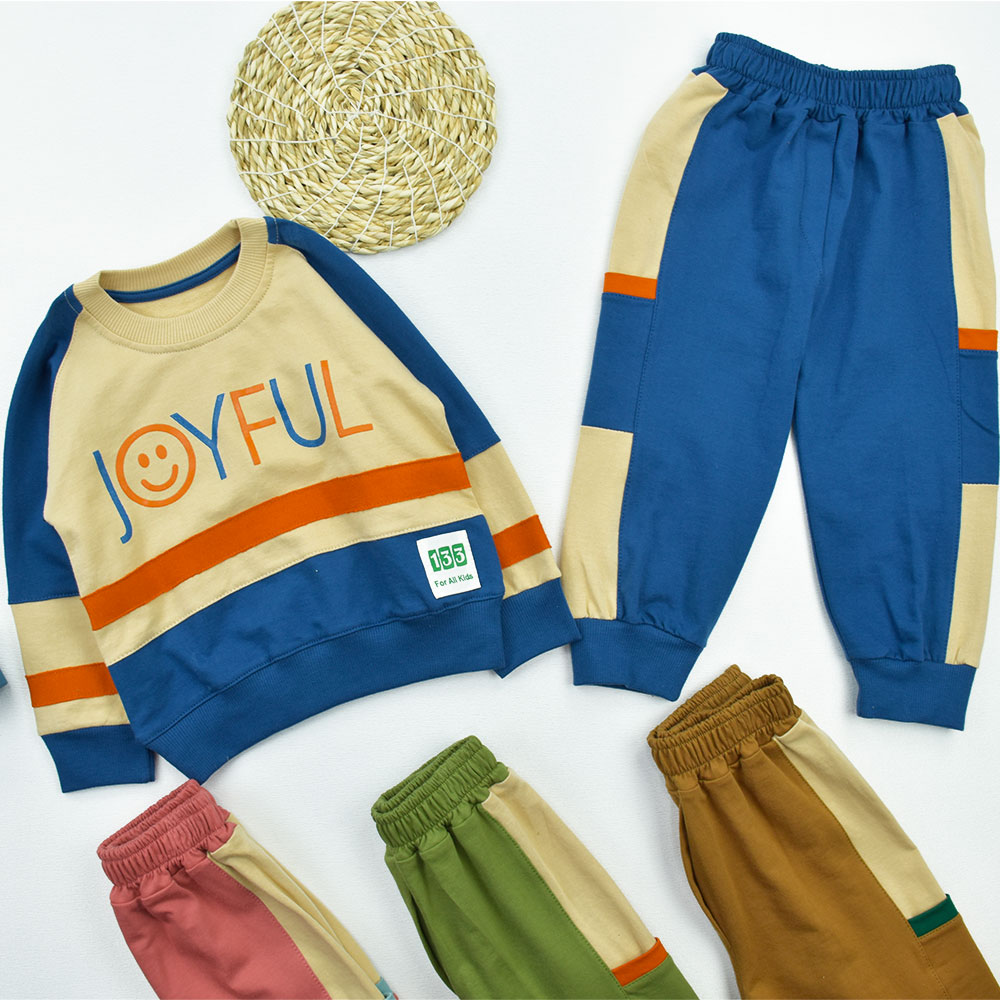 بلوز شلوار پسرانه استیکر کد 11002