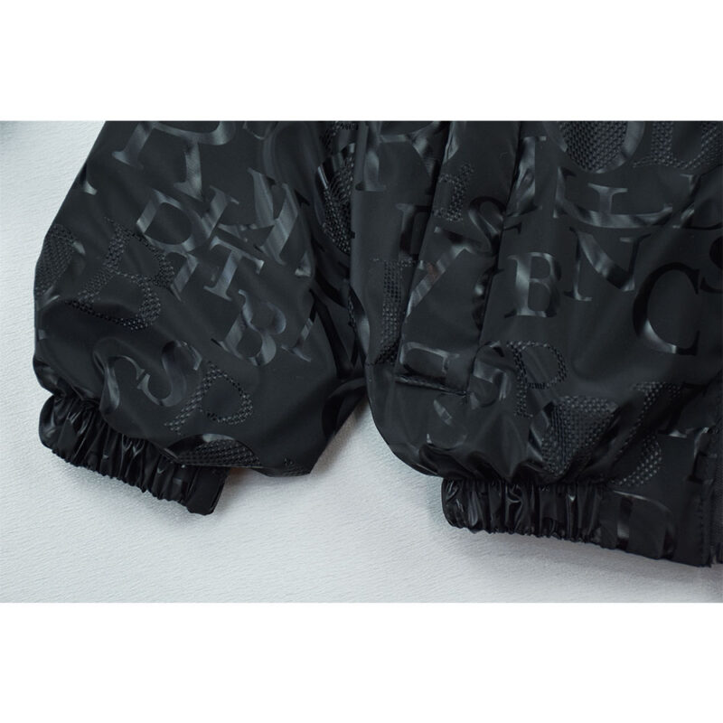 سویشرت سلیکونی دخترانه حروف انگلیسی مشکی زوم3 کد 11088